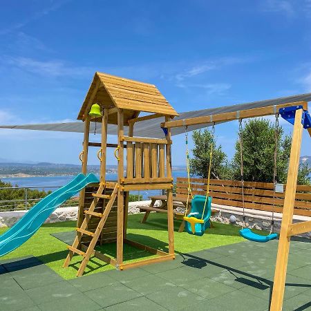 Villa Despina - Marathia View Private Luxury Villa Marathiás 외부 사진