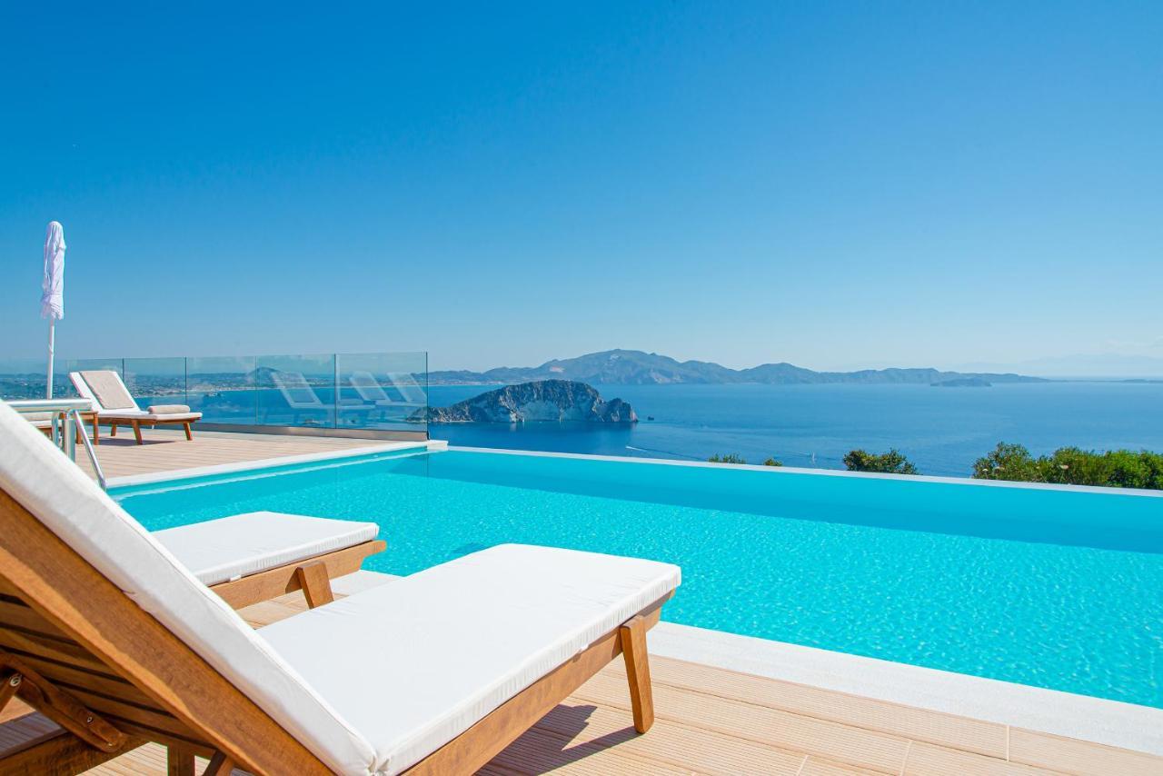 Villa Despina - Marathia View Private Luxury Villa Marathiás 외부 사진