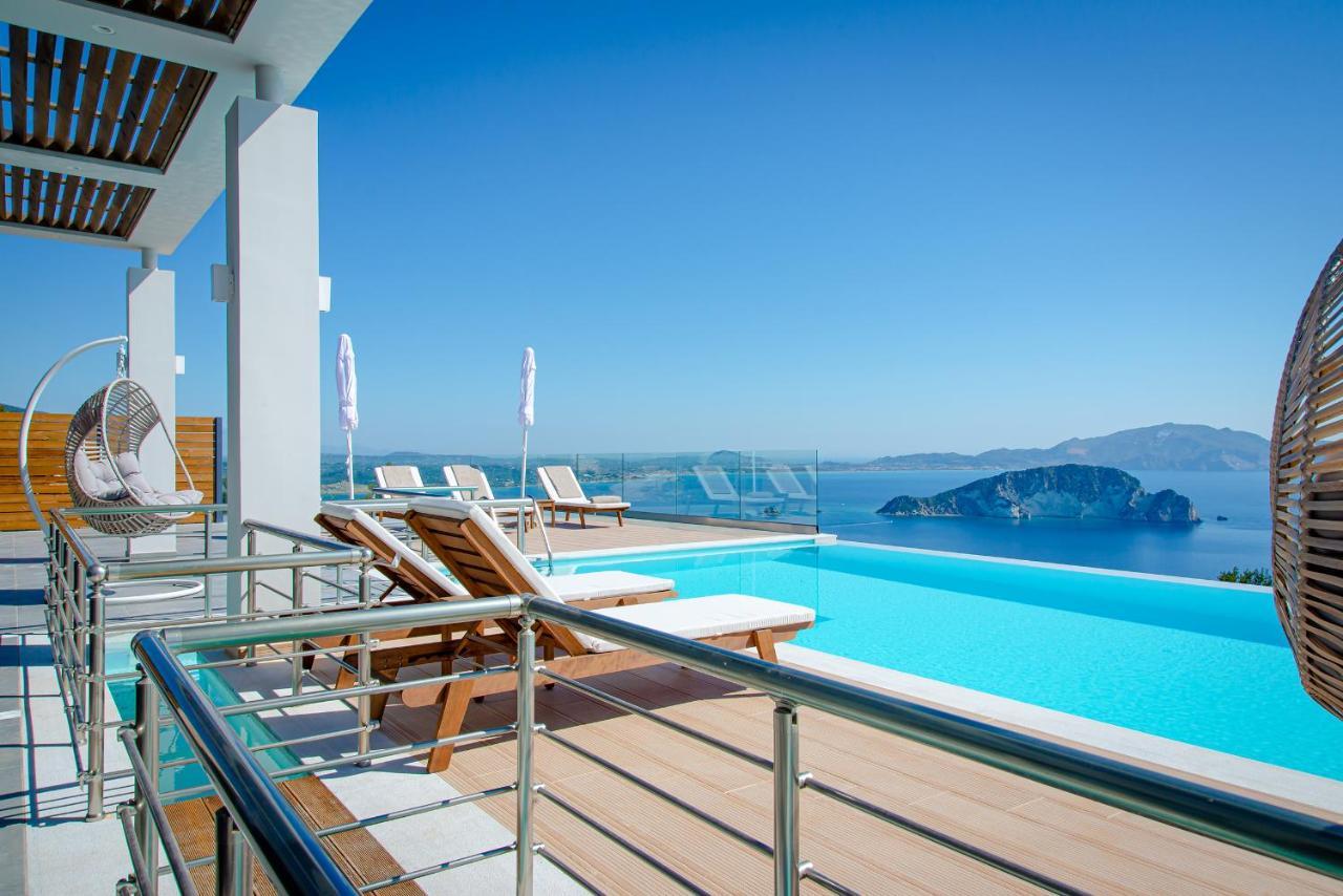 Villa Despina - Marathia View Private Luxury Villa Marathiás 외부 사진
