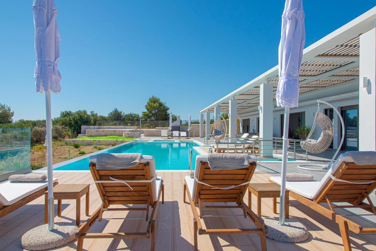 Villa Despina - Marathia View Private Luxury Villa Marathiás 외부 사진