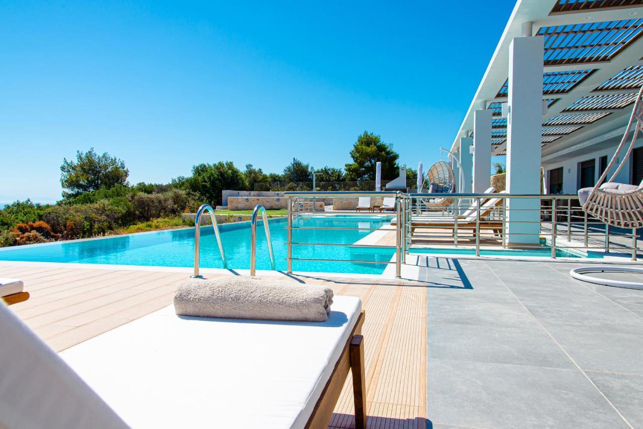Villa Despina - Marathia View Private Luxury Villa Marathiás 외부 사진