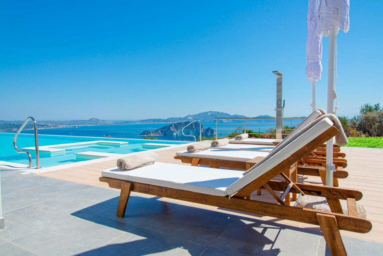 Villa Despina - Marathia View Private Luxury Villa Marathiás 외부 사진