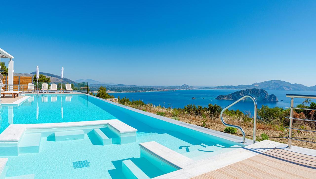 Villa Despina - Marathia View Private Luxury Villa Marathiás 외부 사진