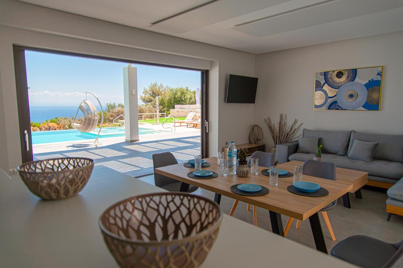 Villa Despina - Marathia View Private Luxury Villa Marathiás 외부 사진