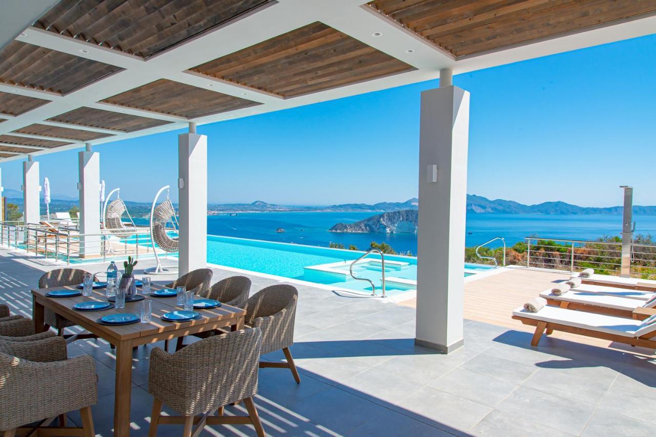 Villa Despina - Marathia View Private Luxury Villa Marathiás 외부 사진
