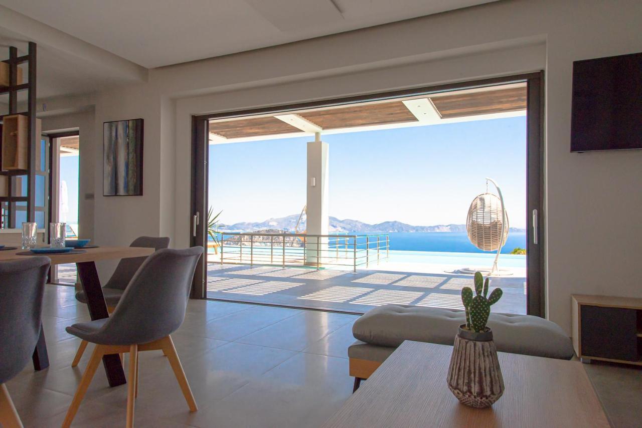 Villa Despina - Marathia View Private Luxury Villa Marathiás 외부 사진