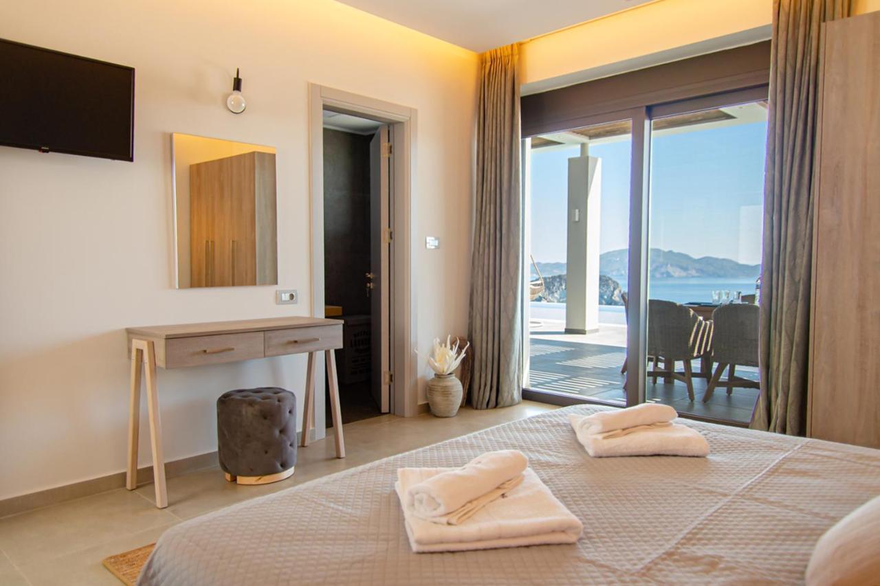 Villa Despina - Marathia View Private Luxury Villa Marathiás 외부 사진
