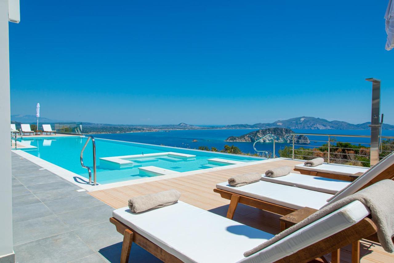Villa Despina - Marathia View Private Luxury Villa Marathiás 외부 사진