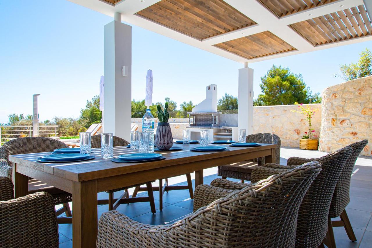 Villa Despina - Marathia View Private Luxury Villa Marathiás 외부 사진