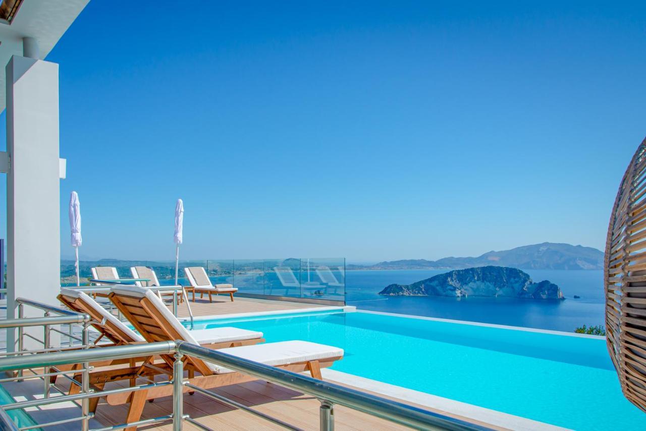 Villa Despina - Marathia View Private Luxury Villa Marathiás 외부 사진