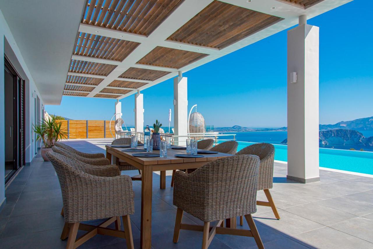 Villa Despina - Marathia View Private Luxury Villa Marathiás 외부 사진
