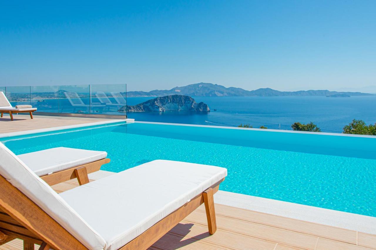 Villa Despina - Marathia View Private Luxury Villa Marathiás 외부 사진