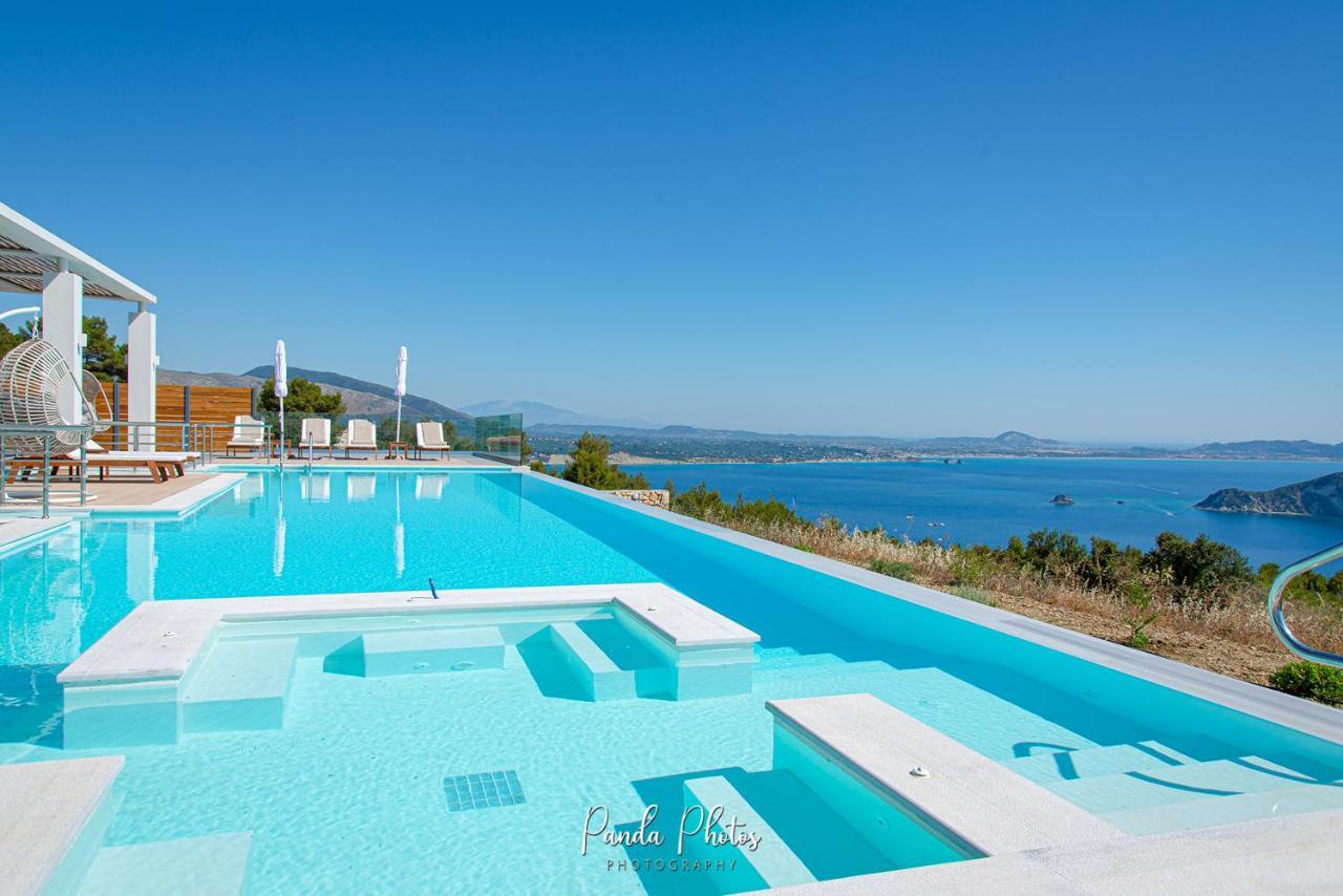 Villa Despina - Marathia View Private Luxury Villa Marathiás 외부 사진