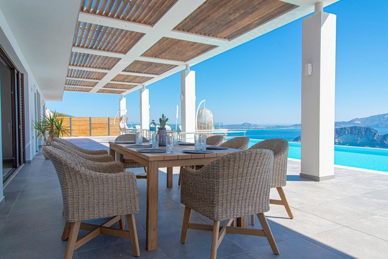 Villa Despina - Marathia View Private Luxury Villa Marathiás 외부 사진